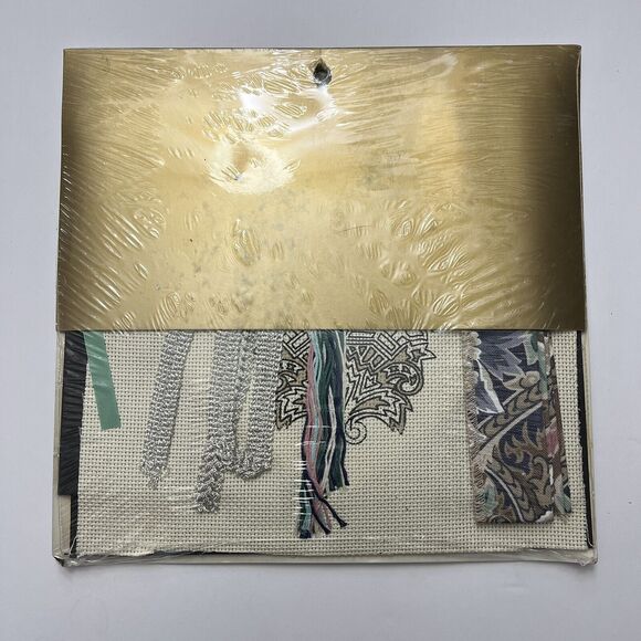 Vintage Old World Collection Cross Stitch Kit Floral Heart Sampler Stitchery - Picture 5 of 5